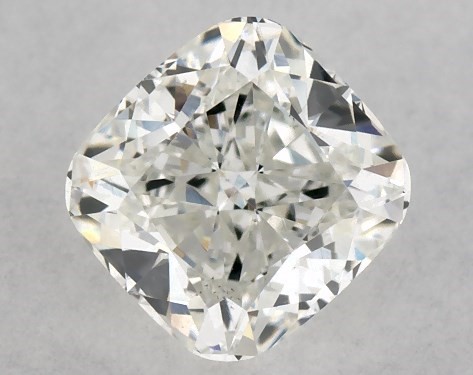 GIA 0.50 Carat H-VS2 Very Good Cut Cushion Modified Diamond